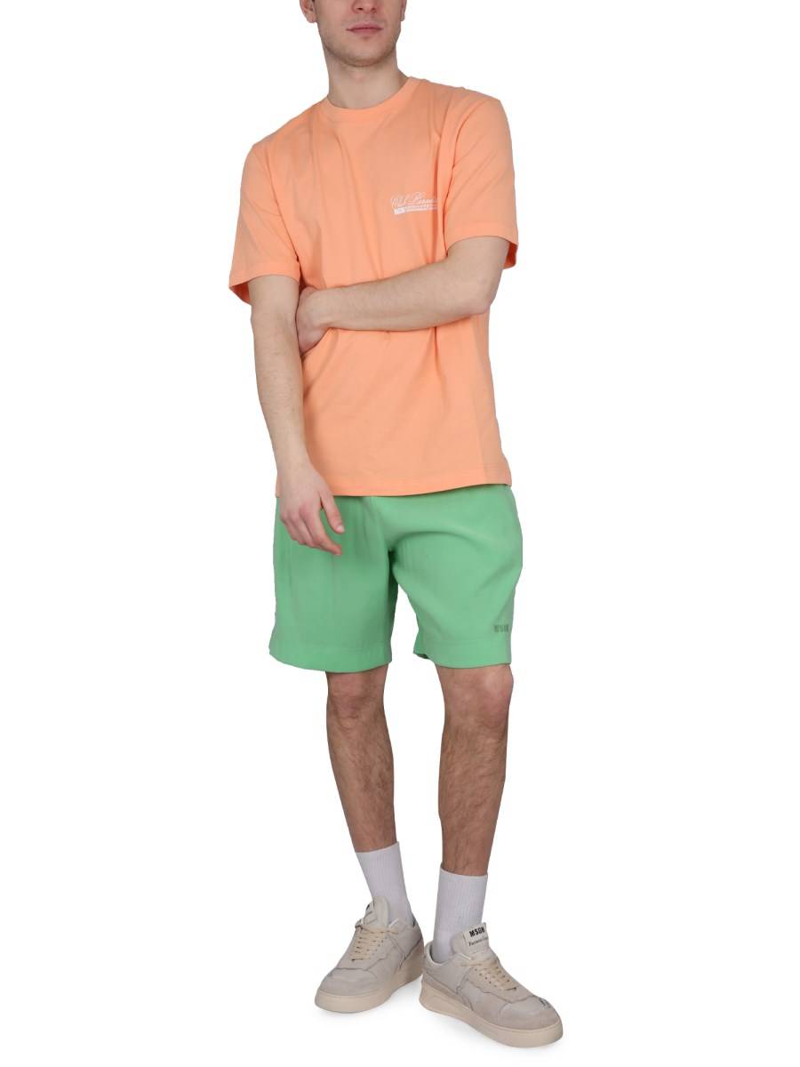 MSGM T-SHIRT IN COTONE CON LOGO