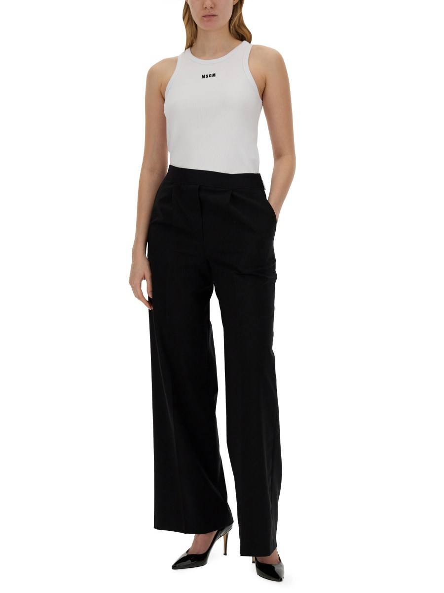 MSGM TOP CON LOGO