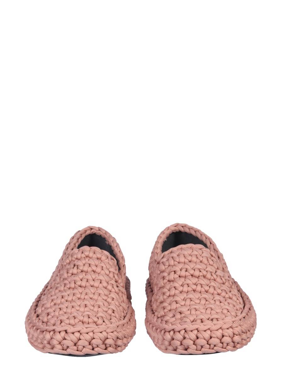 N°21 SLIP-ON CON LAVORAZIONE INTRECCIATA