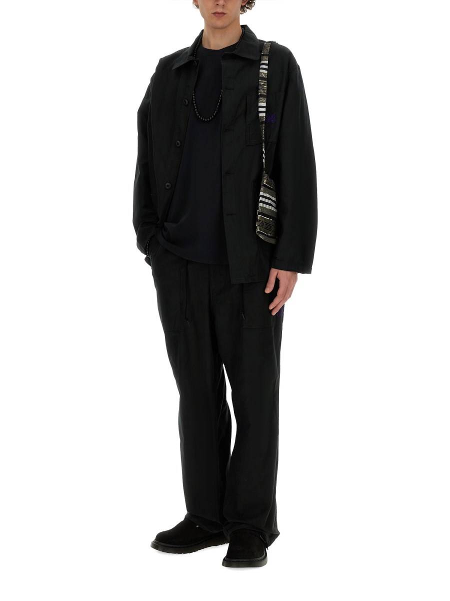 NEEDLES T-SHIRT CON LOGO