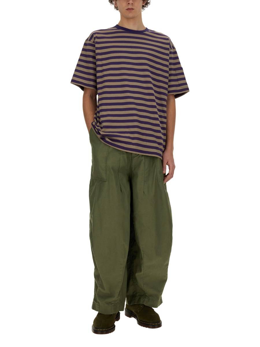 NEEDLES T-SHIRT IN JERSEY DI COTONE