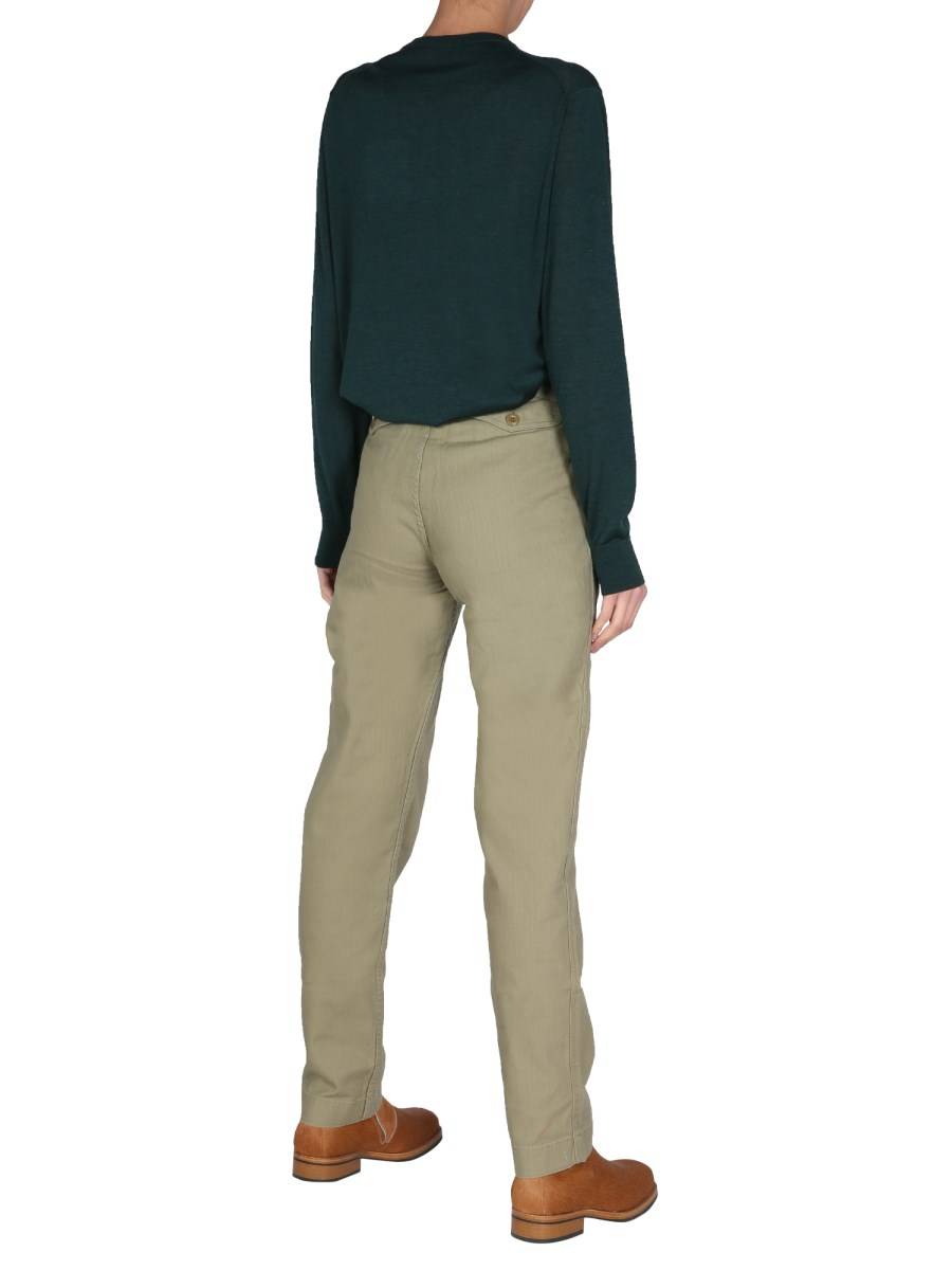 NIGEL CABOURN JEANS REGULAR FIT IN DENIM DI COTONE