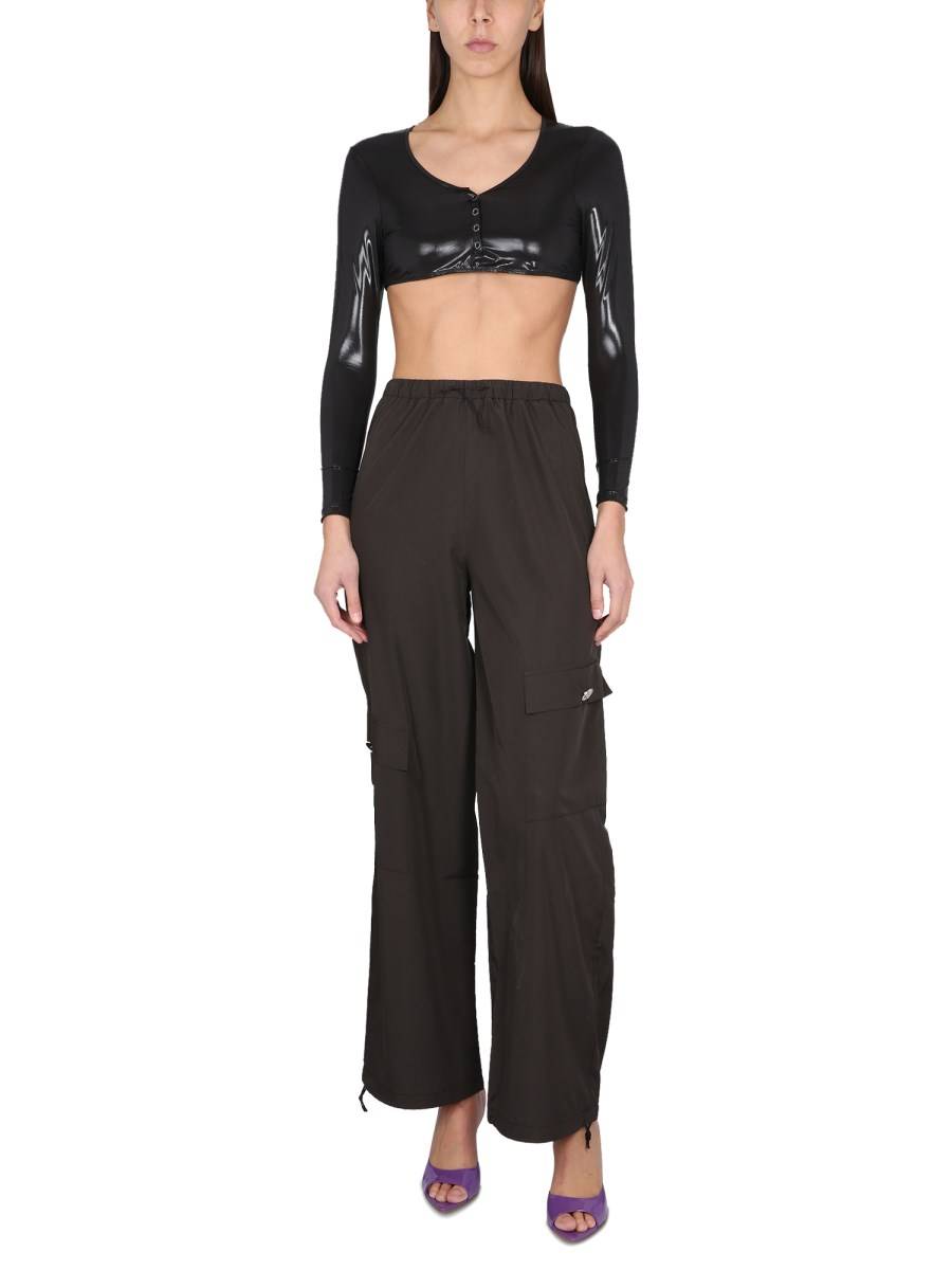NOT AFTER TEN T-SHIRT CROPPED
