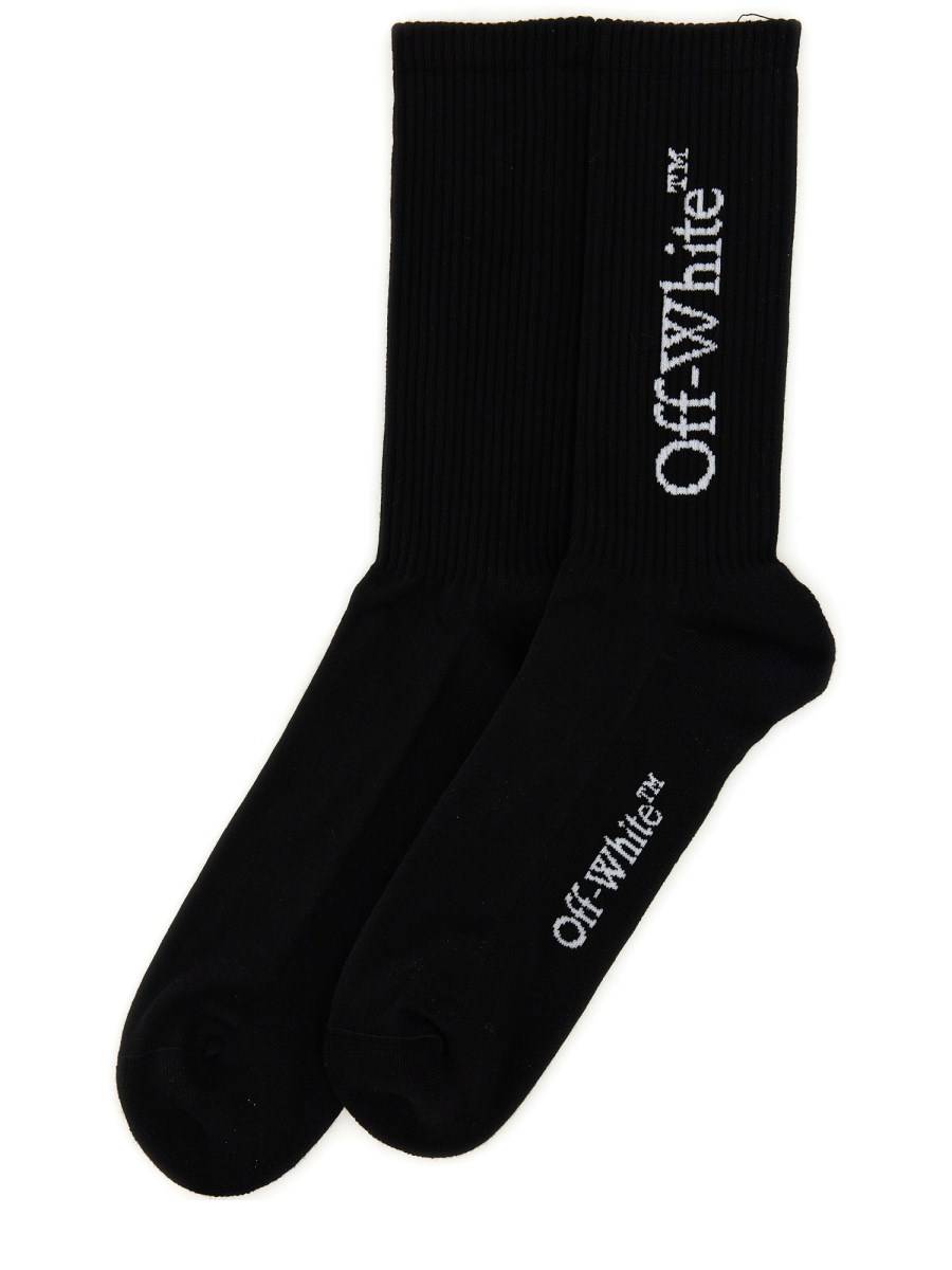 OFF-WHITE CALZINO CON LOGO
