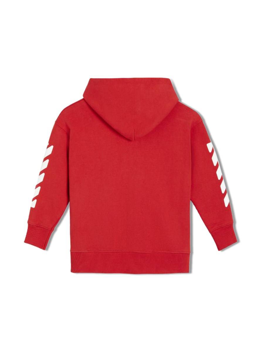 OFF-WHITE FELPA CON CAPPUCCIO