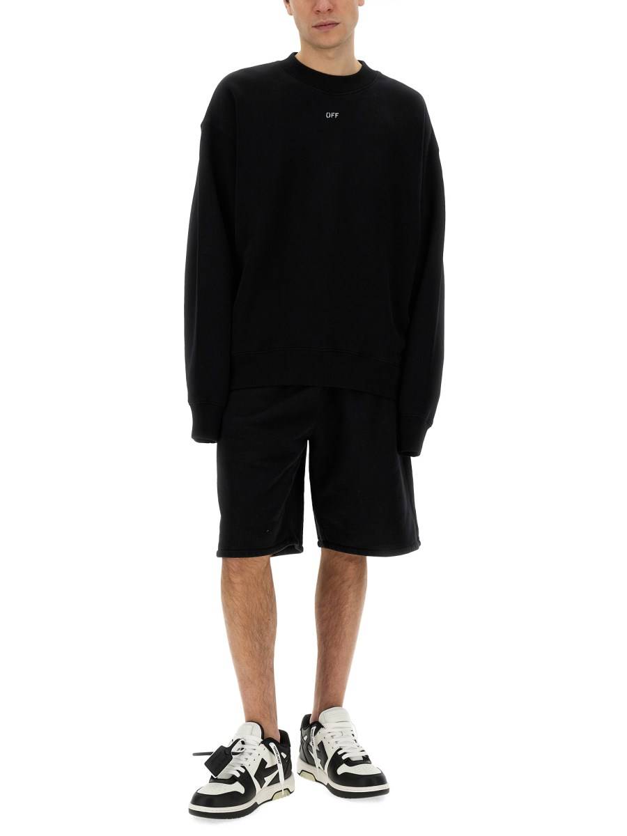 OFF-WHITE FELPA CON LOGO