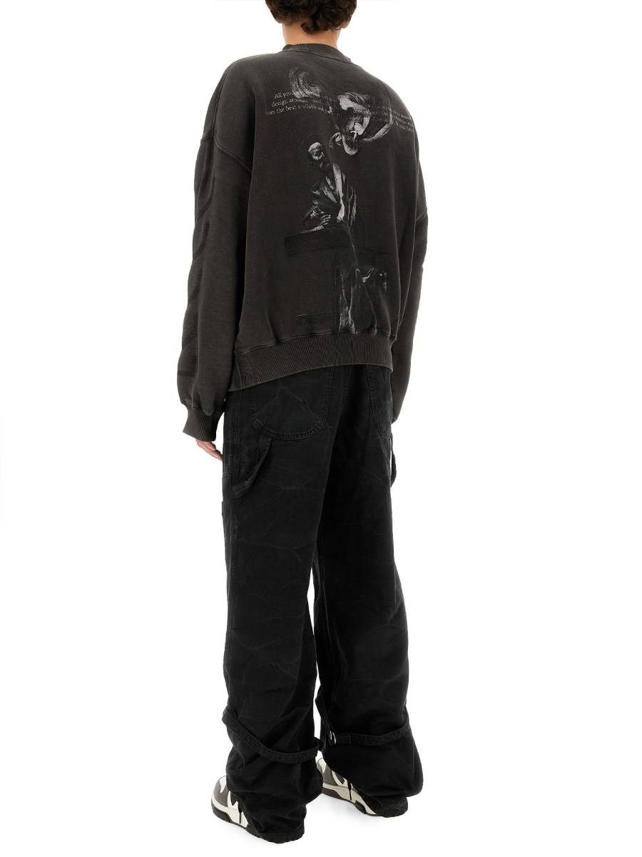 OFF-WHITE FELPA CON LOGO