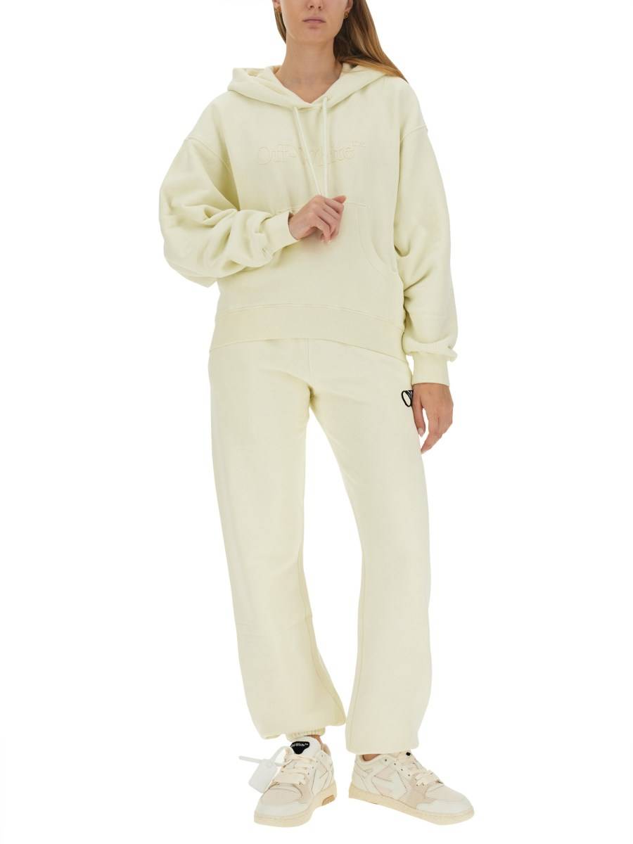 OFF-WHITE FELPA CON LOGO