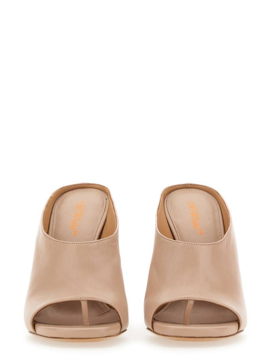 OFF-WHITE MULE IN NAPPA CON TACCO METEOR