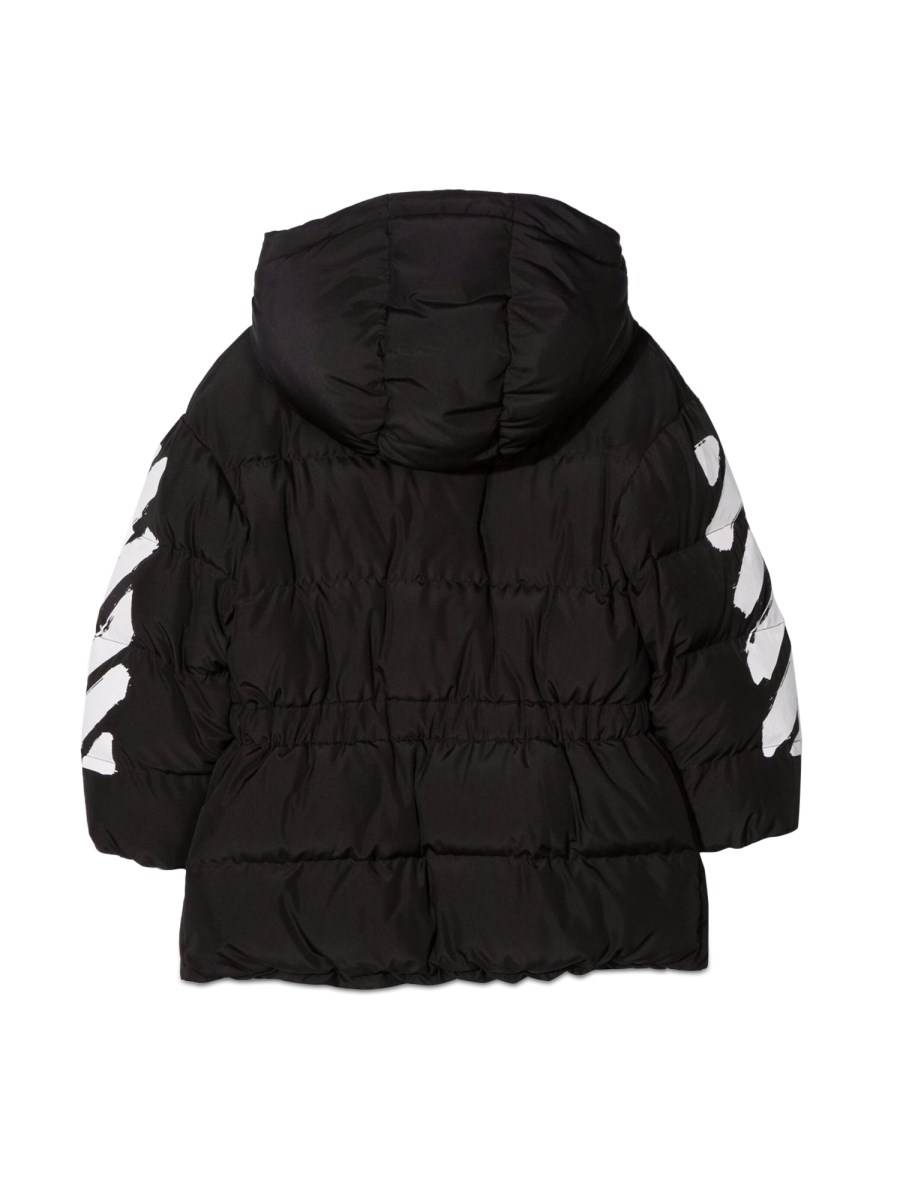 OFF-WHITE PIUMINO CON ZIP DIAG