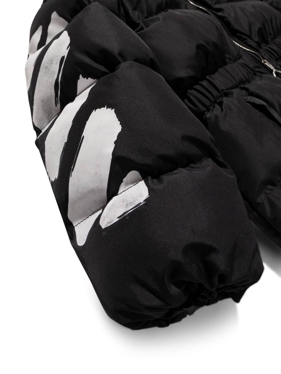 OFF-WHITE PIUMINO CON ZIP DIAG