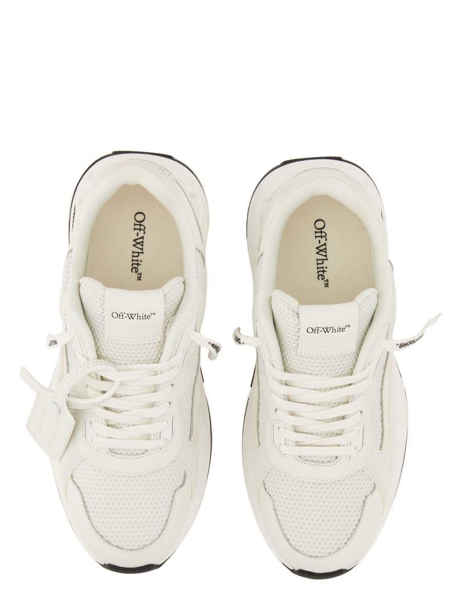OFF-WHITE SNEAKER IN PELLE CON LOGO