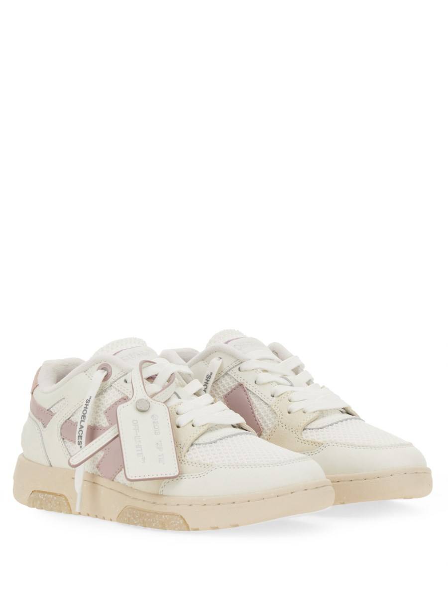 OFF-WHITE SNEAKER OUT OF OFFICE IN PELLE