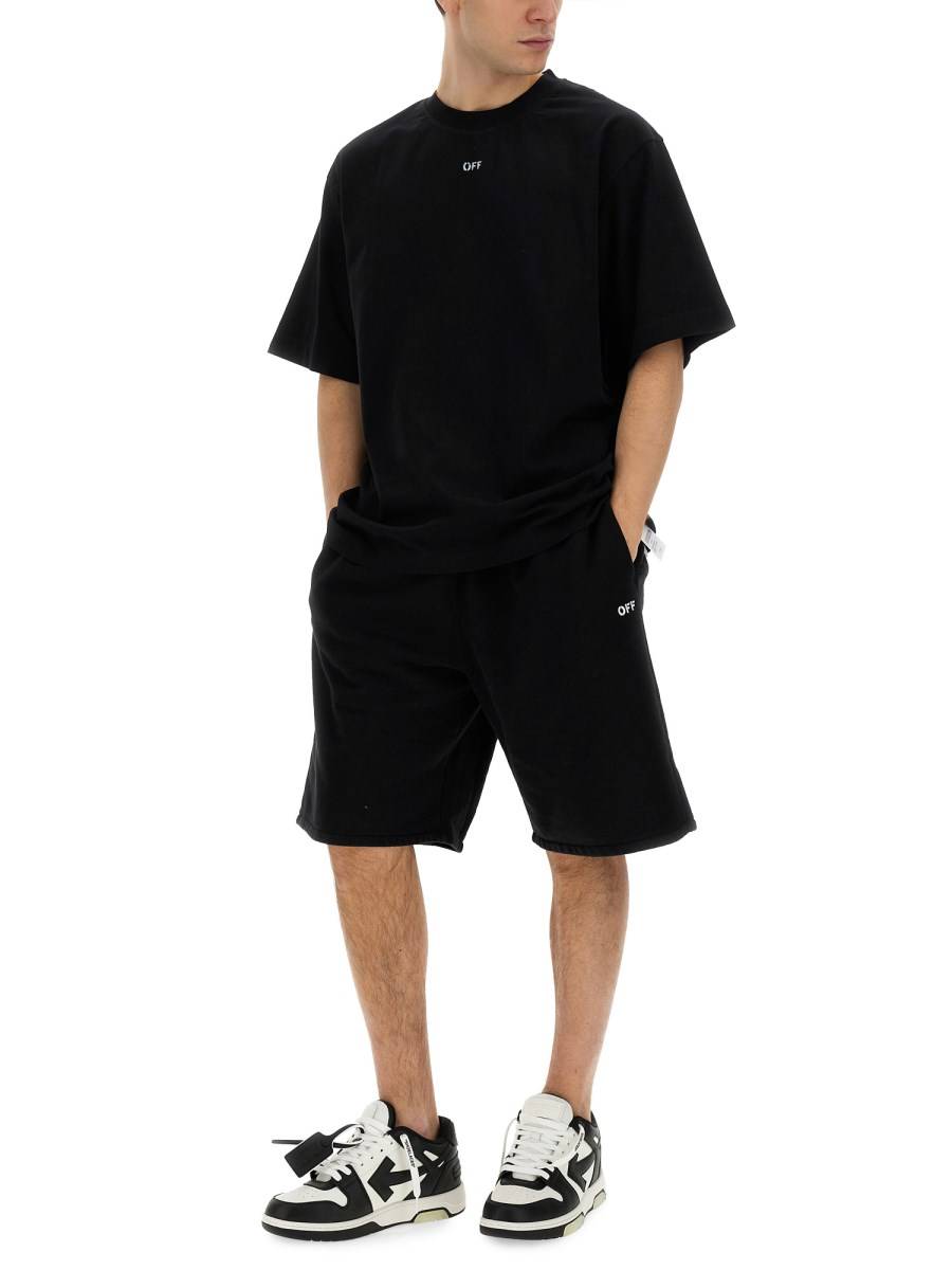 OFF-WHITE T-SHIRT CON LOGO