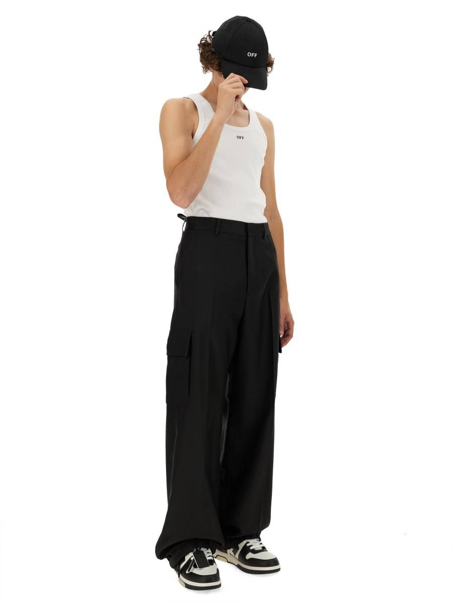OFF-WHITE TANK TOP CON LOGO