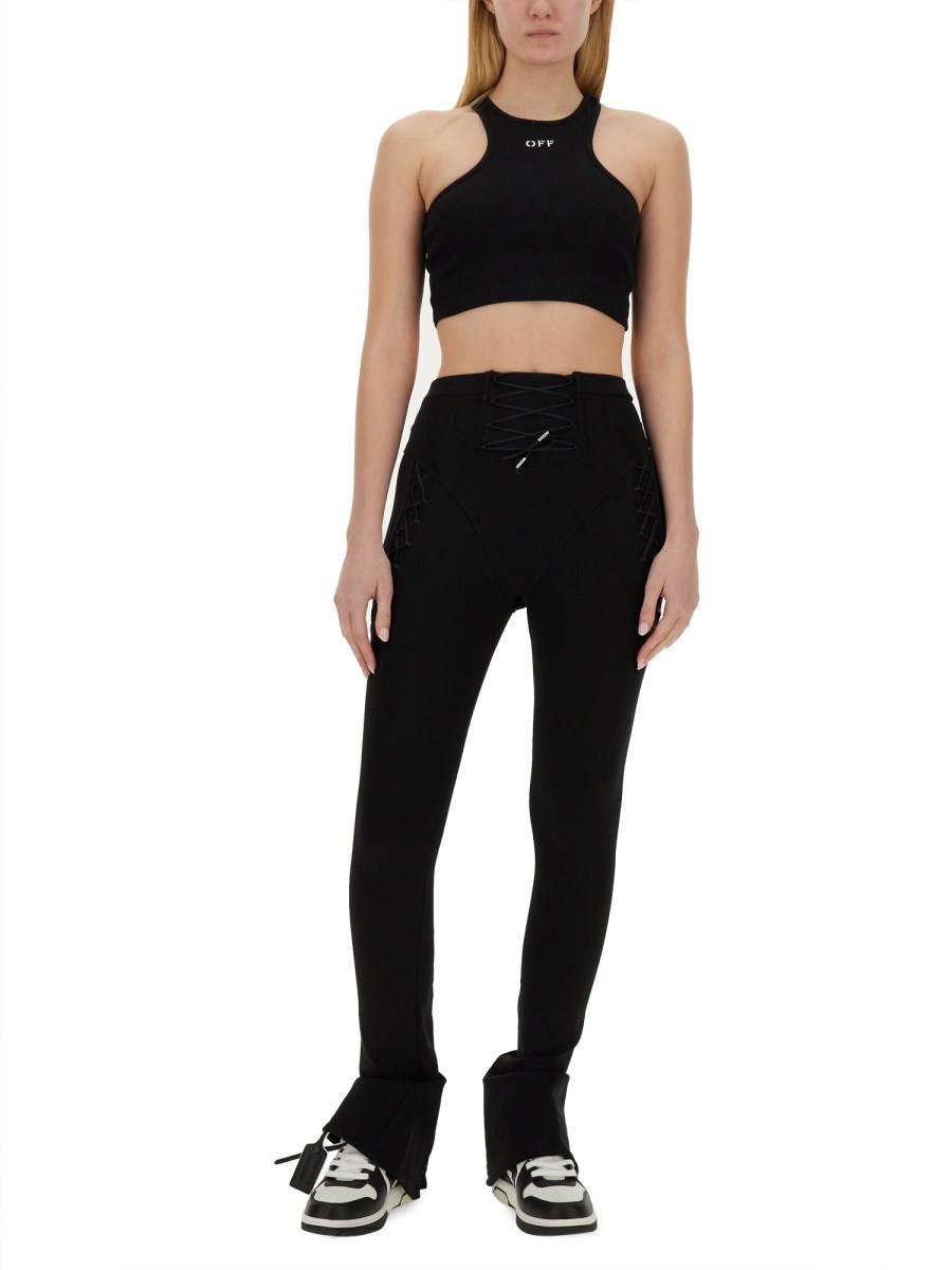 OFF-WHITE TOP CON LOGO