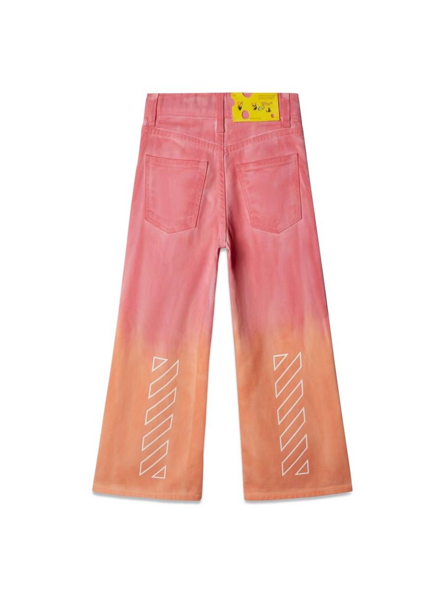 OFF-WHITE WIDE LEG PANT