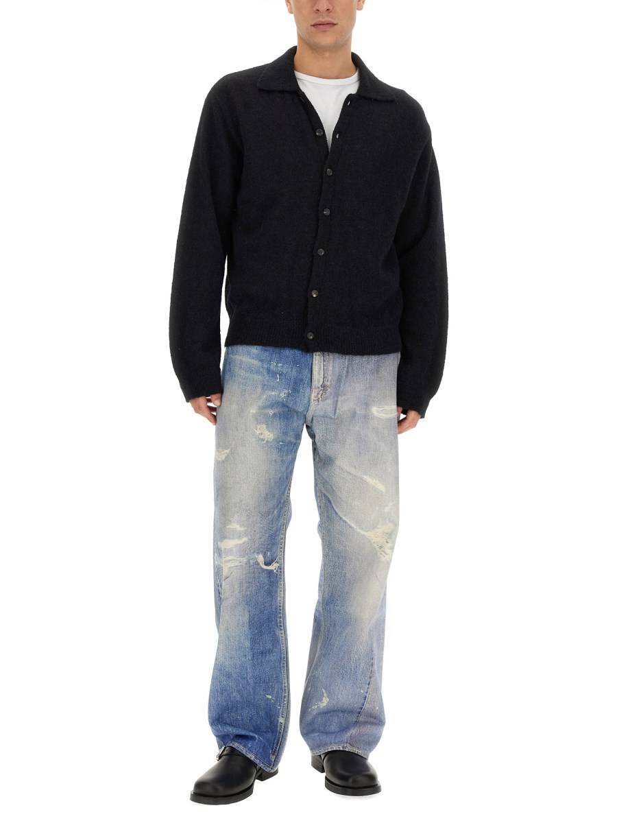 OUR LEGACY CARDIGAN IN LANA CON BOTTONI