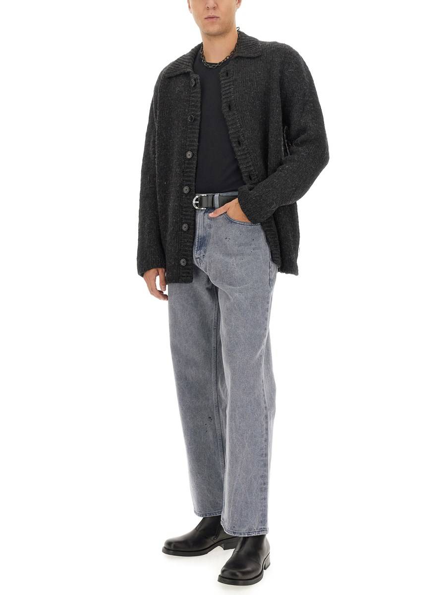 OUR LEGACY CARDIGAN IN LANA CON BOTTONI