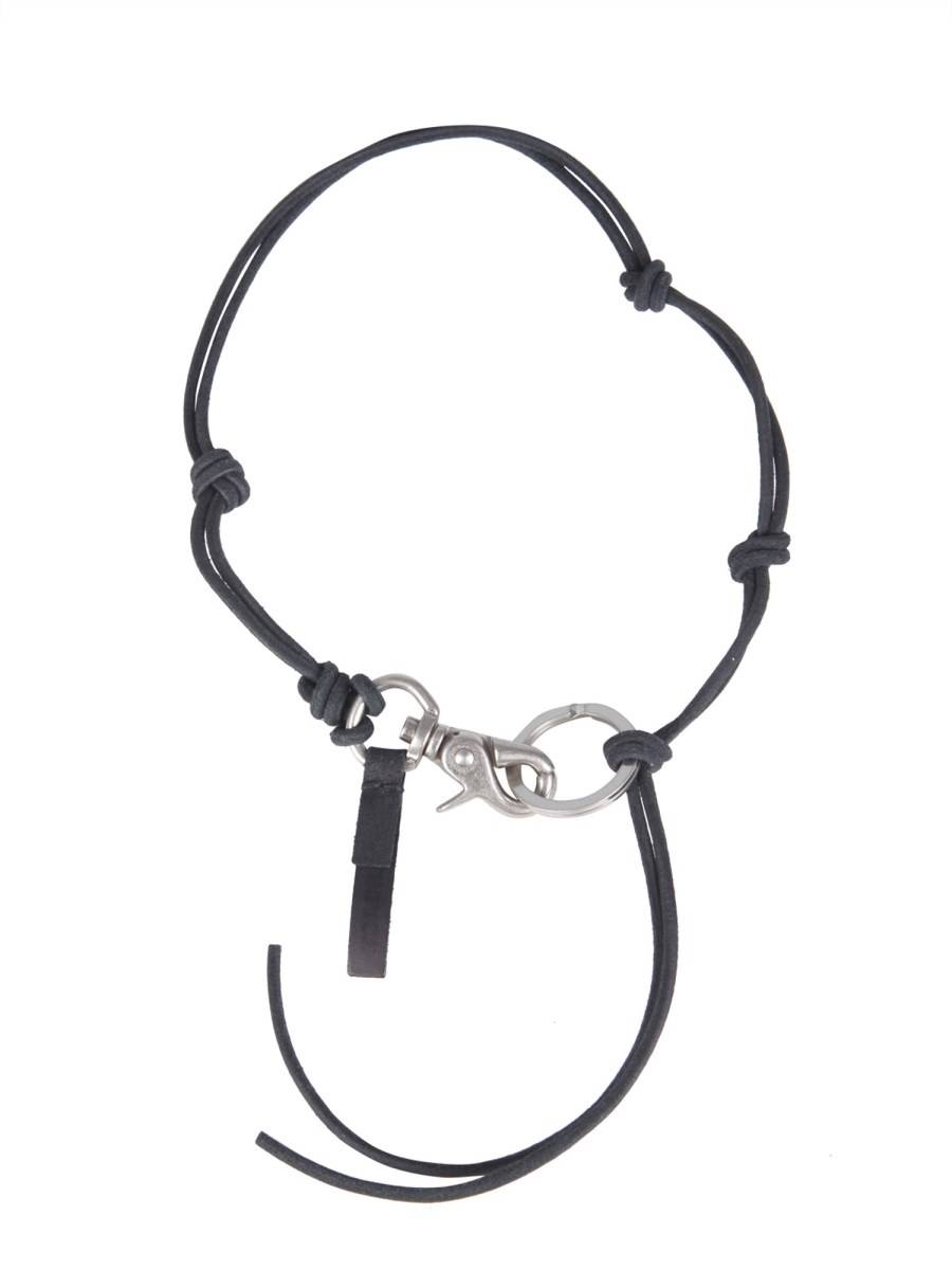 OUR LEGACY COLLANA "LADON" IN PELLE