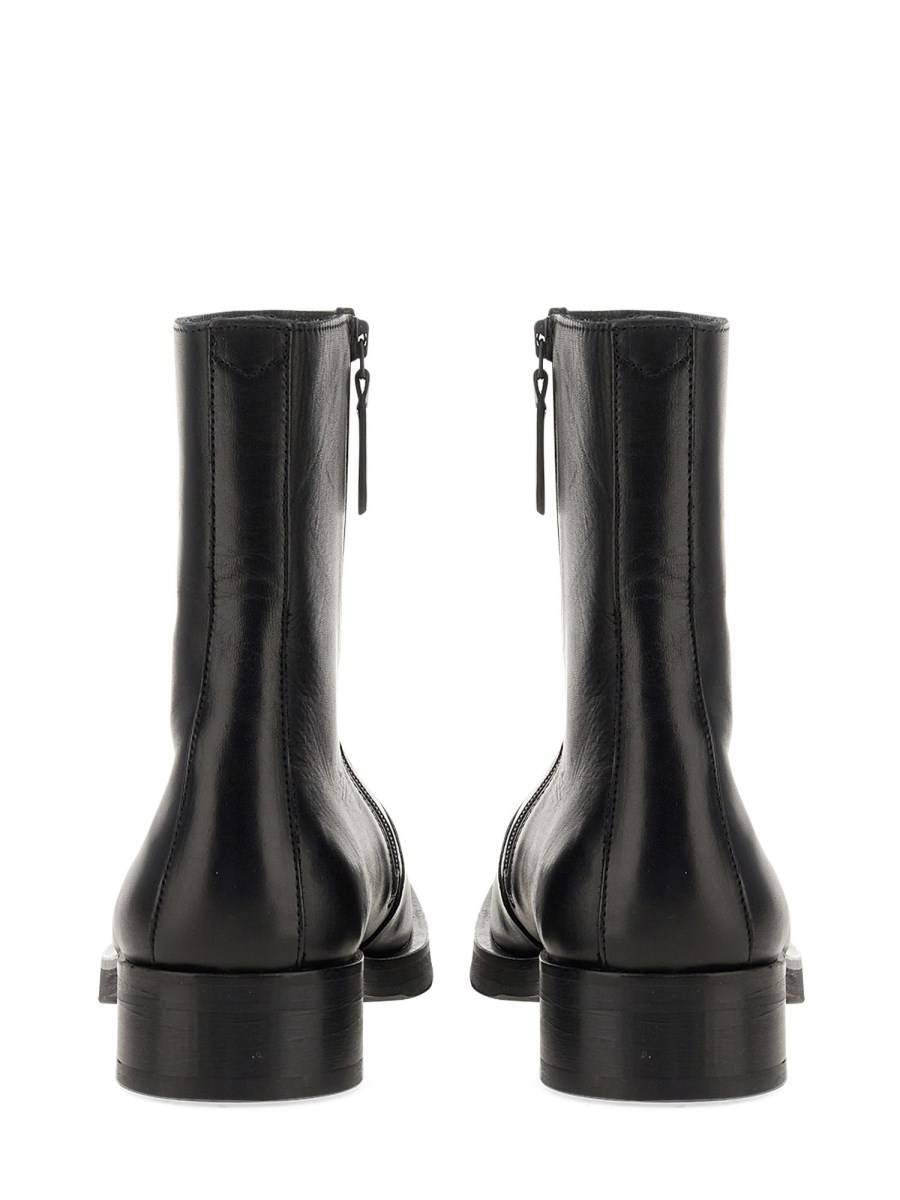 OUR LEGACY STIVALE "CAMION" IN PELLE