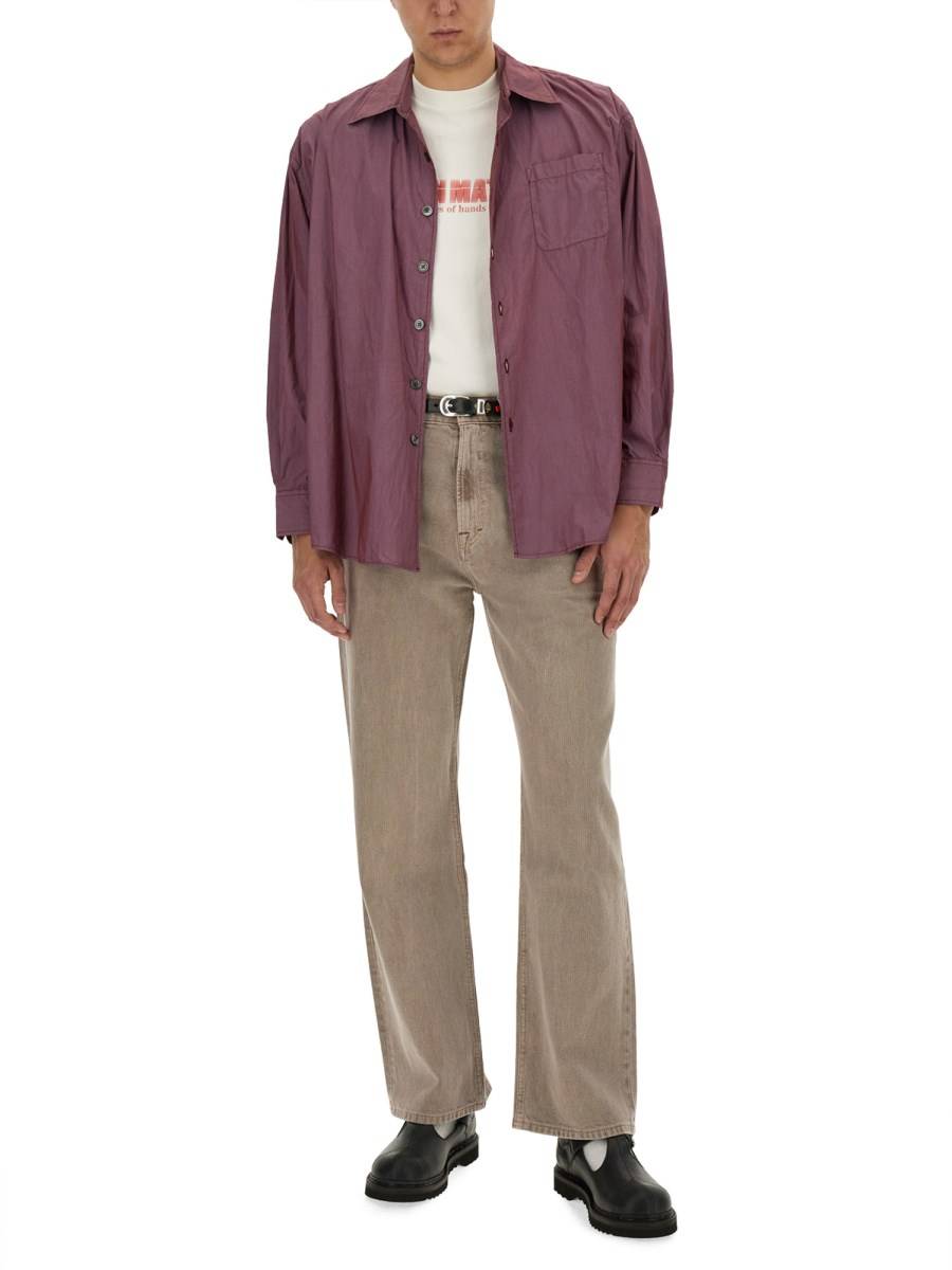 OUR LEGACY T-SHIRT BOXY FIT IN JERSEY DI COTONE