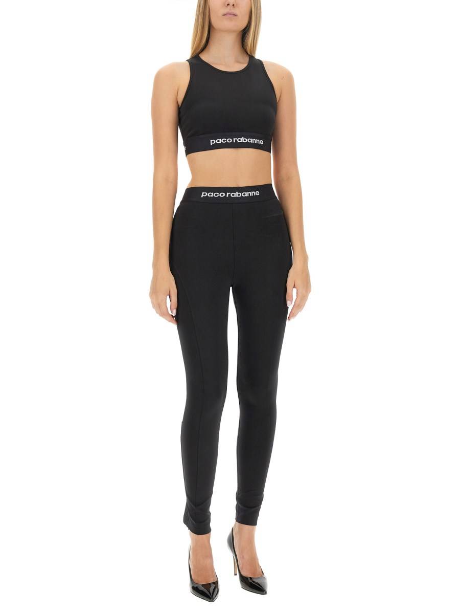 PACO RABANNE TOP CON LOGO