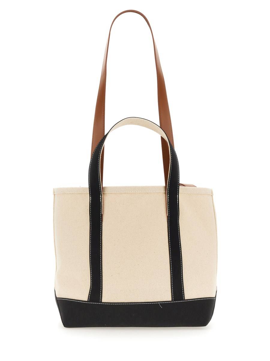 PALM ANGELS BORSA CON LOGO IN CANVAS