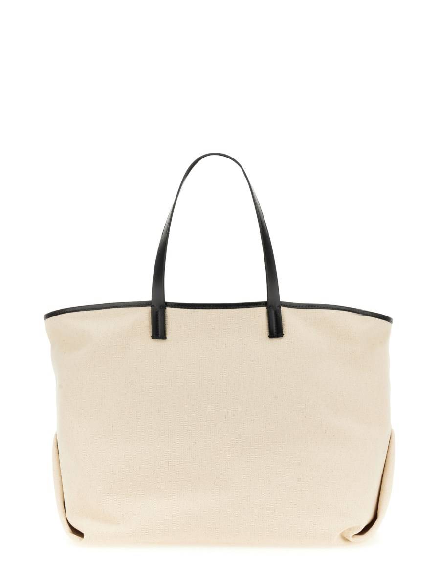 PALM ANGELS BORSA TOTE CON LOGO IN CANVAS
