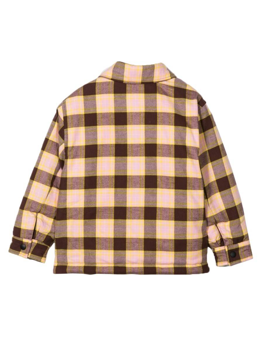 PALM ANGELS CHECK PADDED REVERSIBLE SHIRT