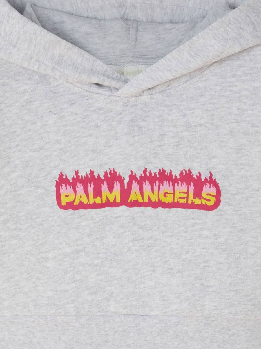 PALM ANGELS Cropped Hoodie