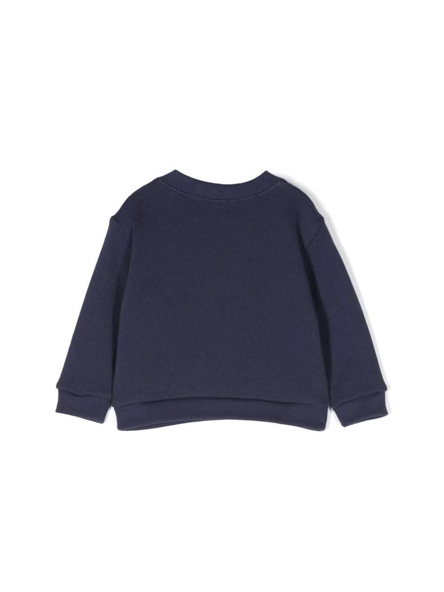 PALM ANGELS CURVED LOGO CREWNECK