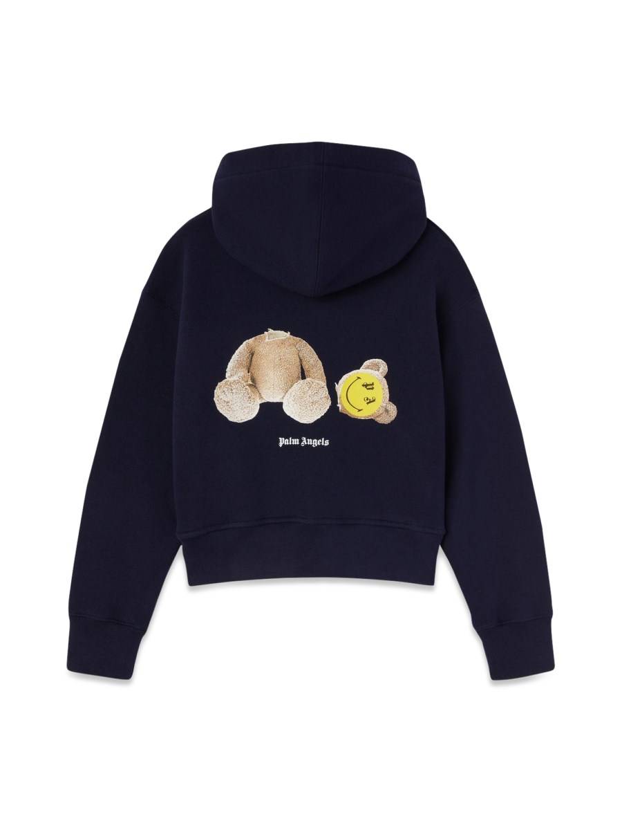 PALM ANGELS FELPA CON ZIP