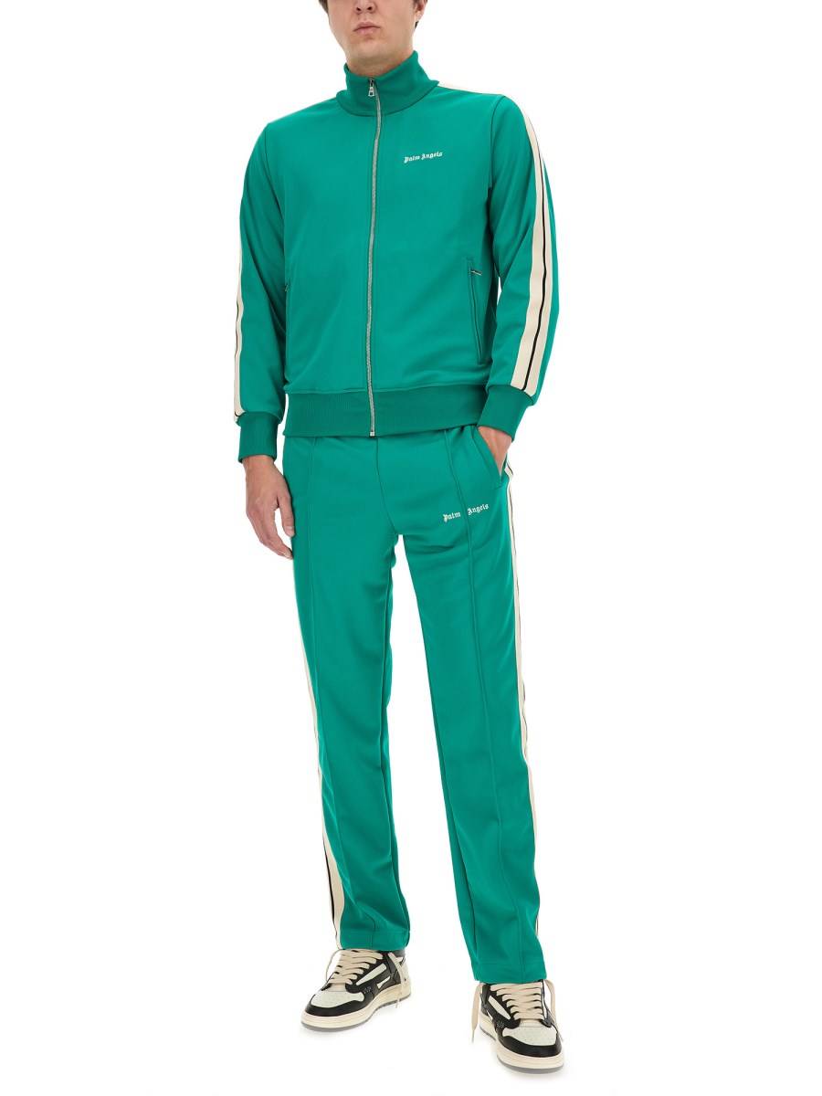 PALM ANGELS FELPA CON ZIP