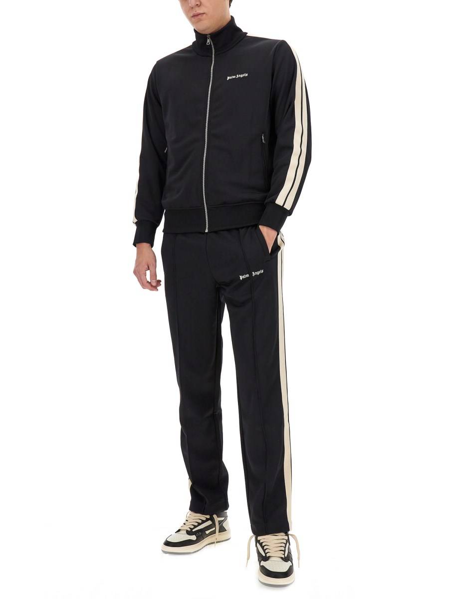 PALM ANGELS FELPA CON ZIP