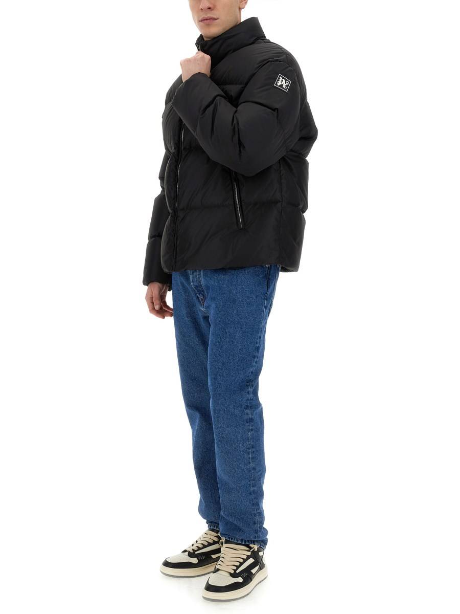 PALM ANGELS GIACCA MONOGRAM IN NYLON