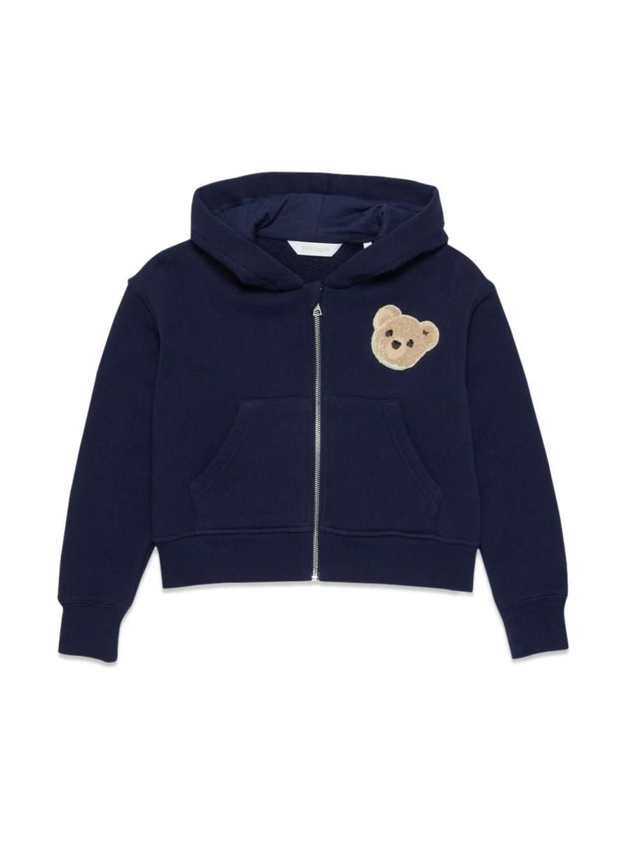 PALM ANGELS PALM ANGELS BEAR HOODIE ZIP