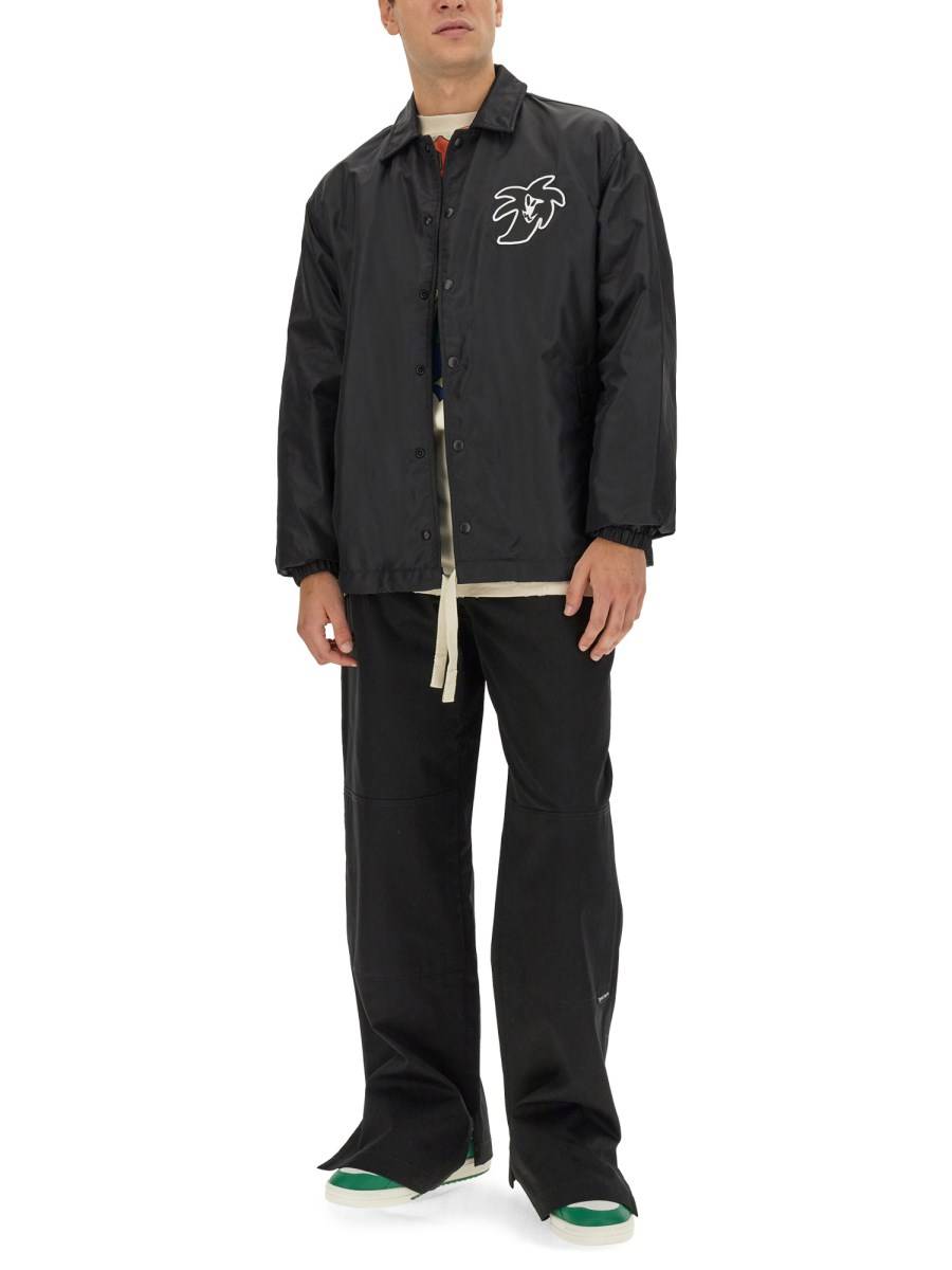 PALM ANGELS PANTALONE CHINO REVERSED WAISTBAND