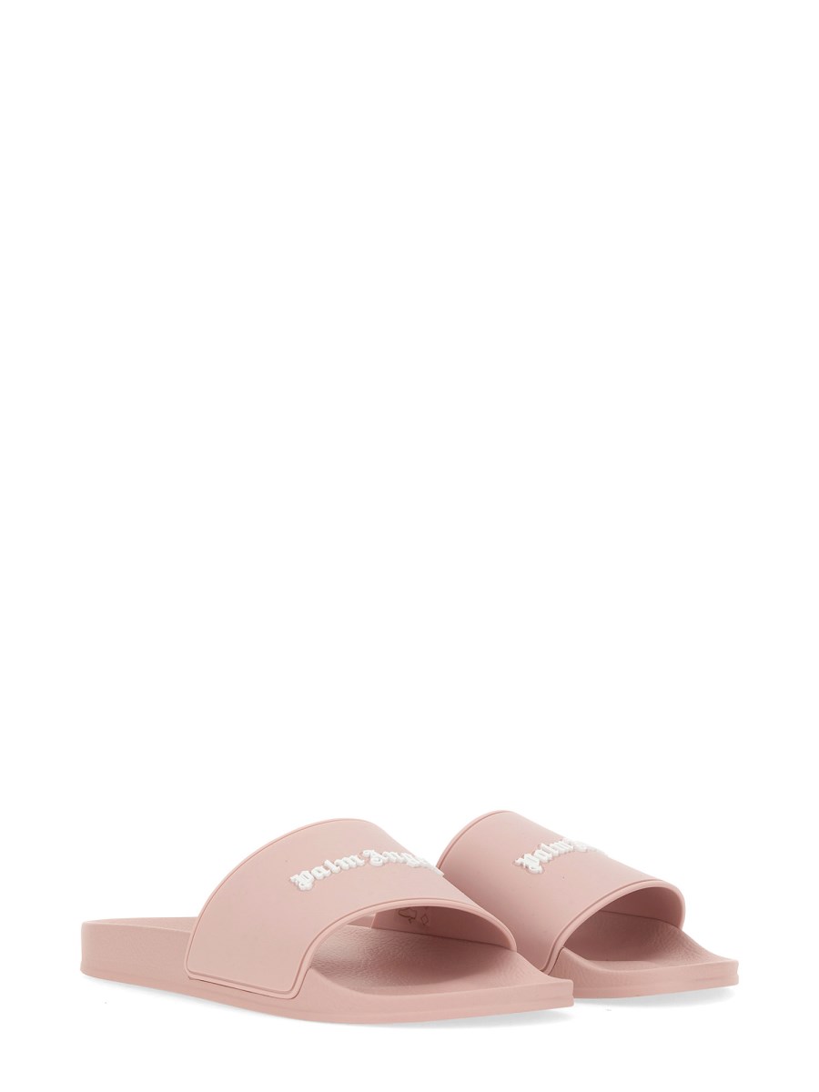 PALM ANGELS SANDALO SLIDE CON LOGO