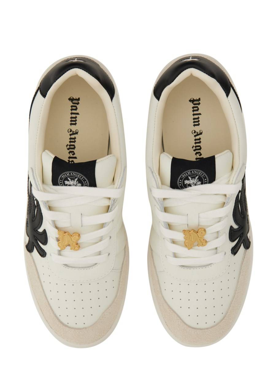 PALM ANGELS SNEAKER "PALM BEACH" IN PELLE