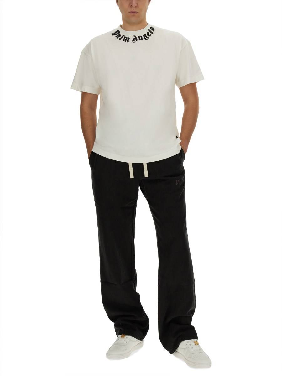 PALM ANGELS T-SHIRT CON LOGO