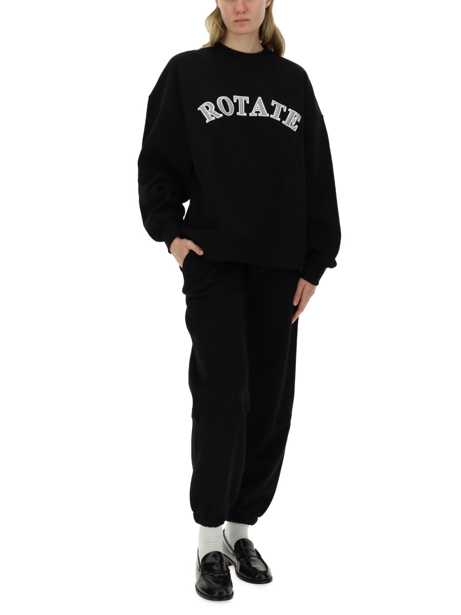 ROTATE BIRGER CHRISTENSEN PANTALONE JOGGING CON LOGO