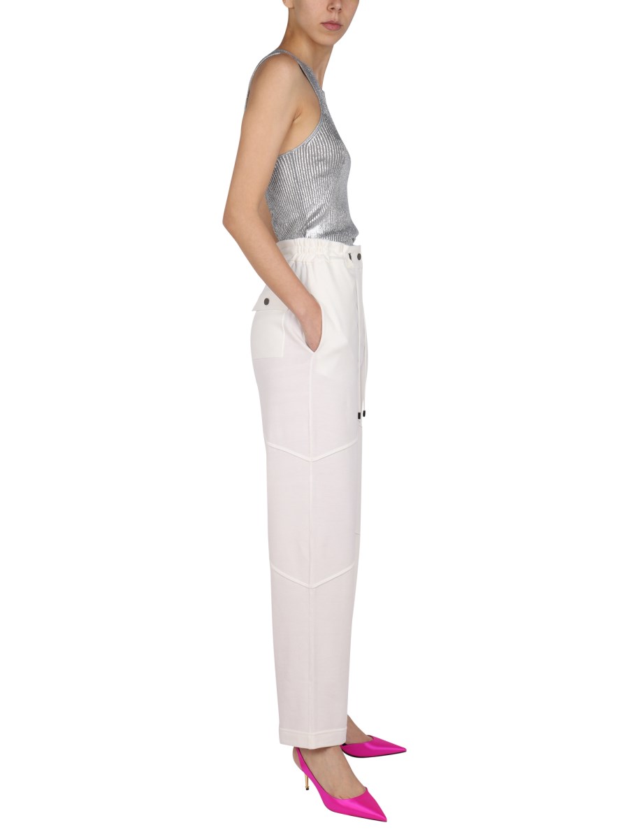 TOM FORD PANTALONE JOGGING IN MISTO LANA CON ELASTICO