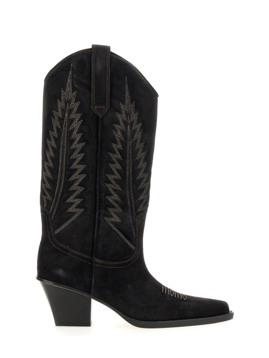 PARIS TEXAS STIVALE ROSARIO IN PELLE