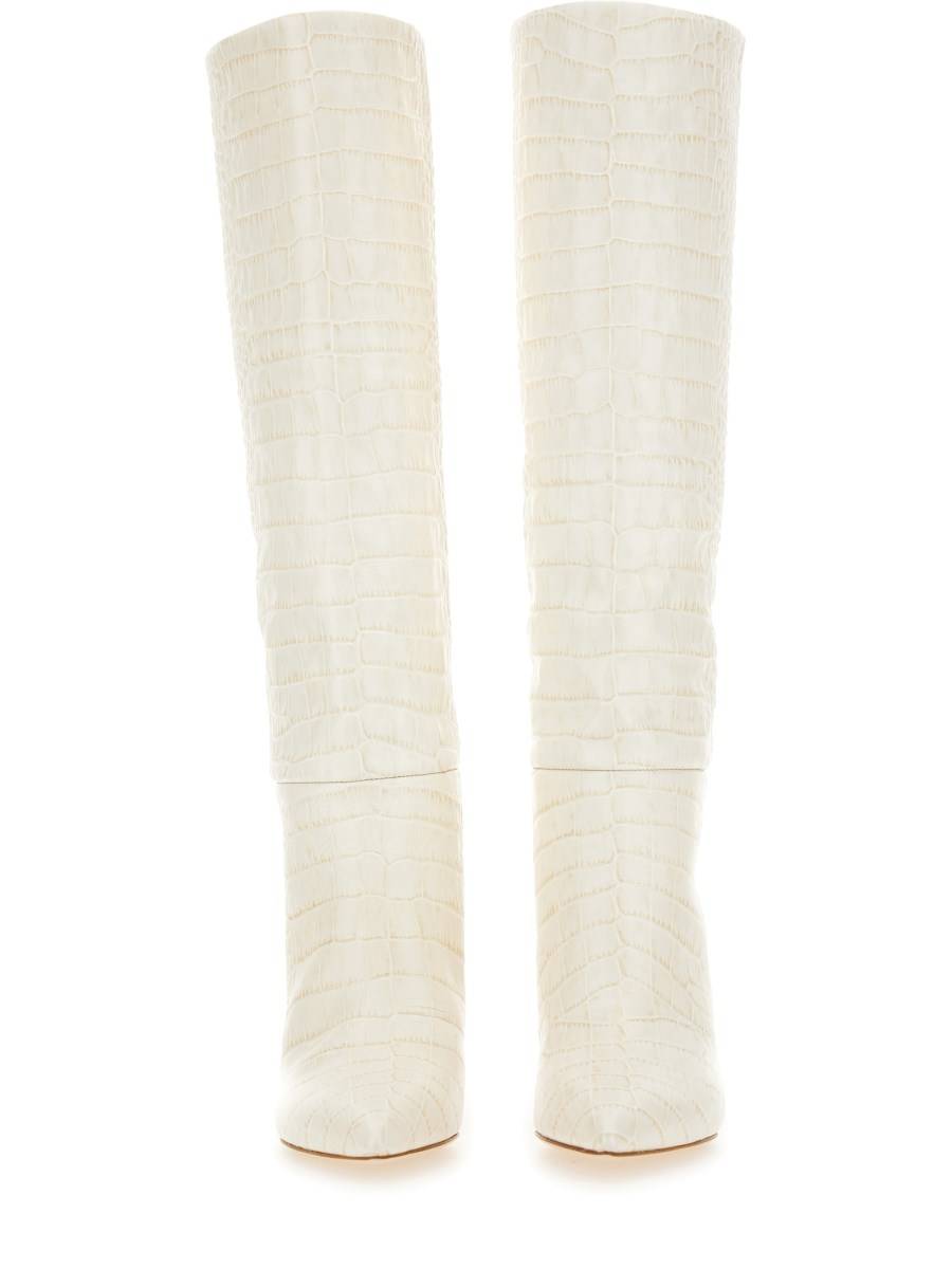 PARIS TEXAS STIVALE STILETTO BOOT 85 IN PELLE