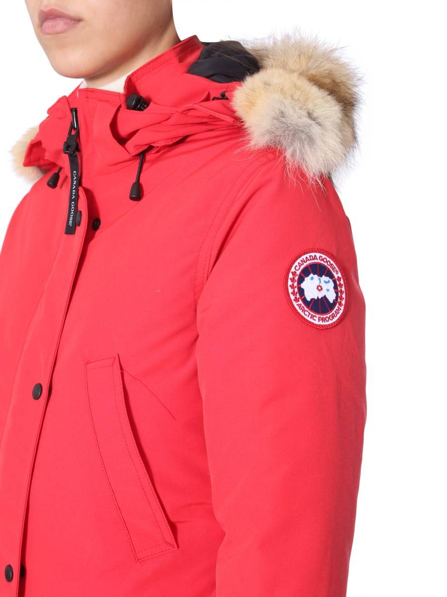 CANADA GOOSE PARKA "TRILLIUM" CON CAPPUCCIO BORDATO IN PELLICCIA