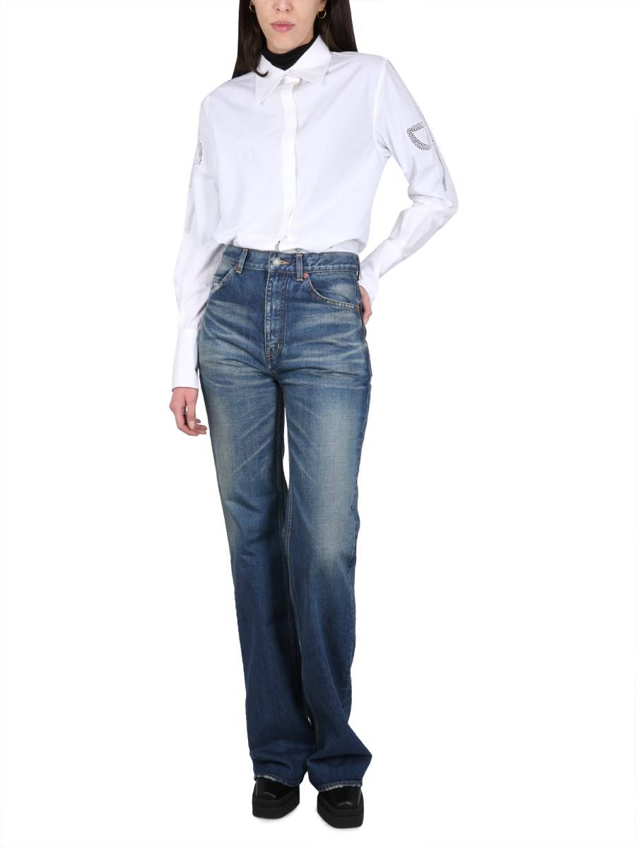 PATOU CAMICIA IN POPELINE DI COTONE
