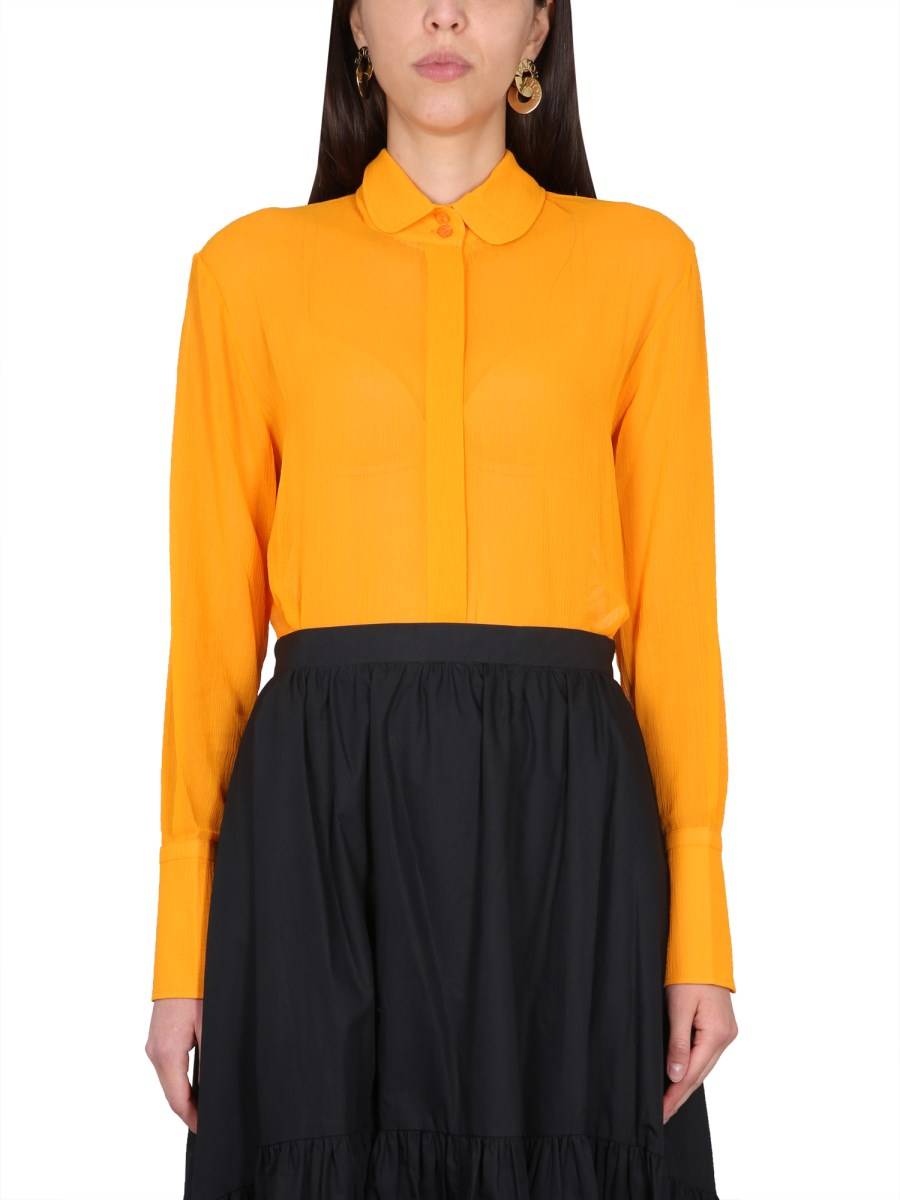 PATOU CAMICIA TRASPARENTE IN COTONE BIO