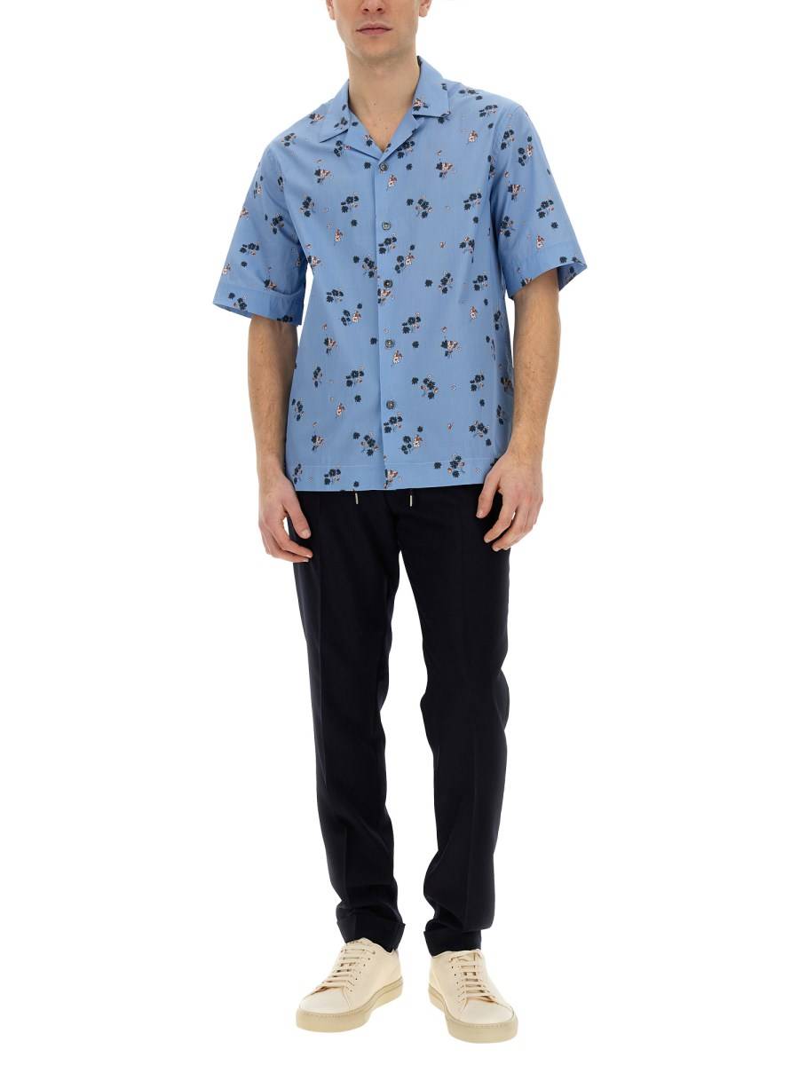 PAUL SMITH CAMICIA CON MOTIVO FLOREALE