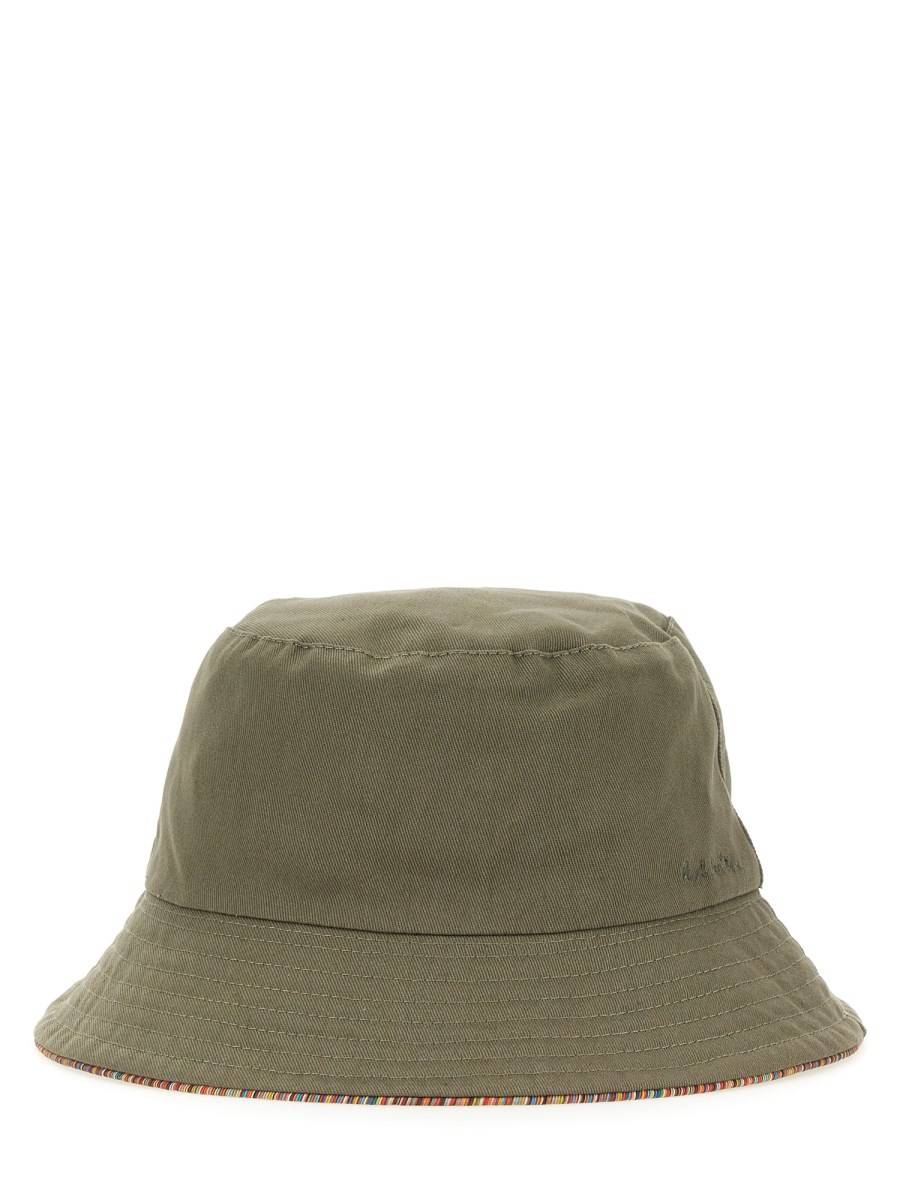 PAUL SMITH CAPPELLO BUCKET REVERSIBILE IN COTONE